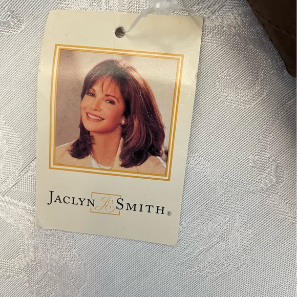 Rare Jaclyn Smith Large Pleather Tote Travel Bag - Picture 12 of 12